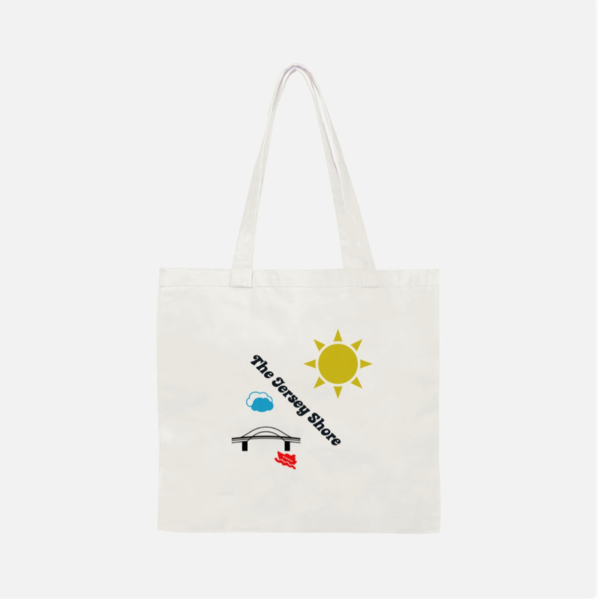 Vibrant Jersey Shore Sunset Tote