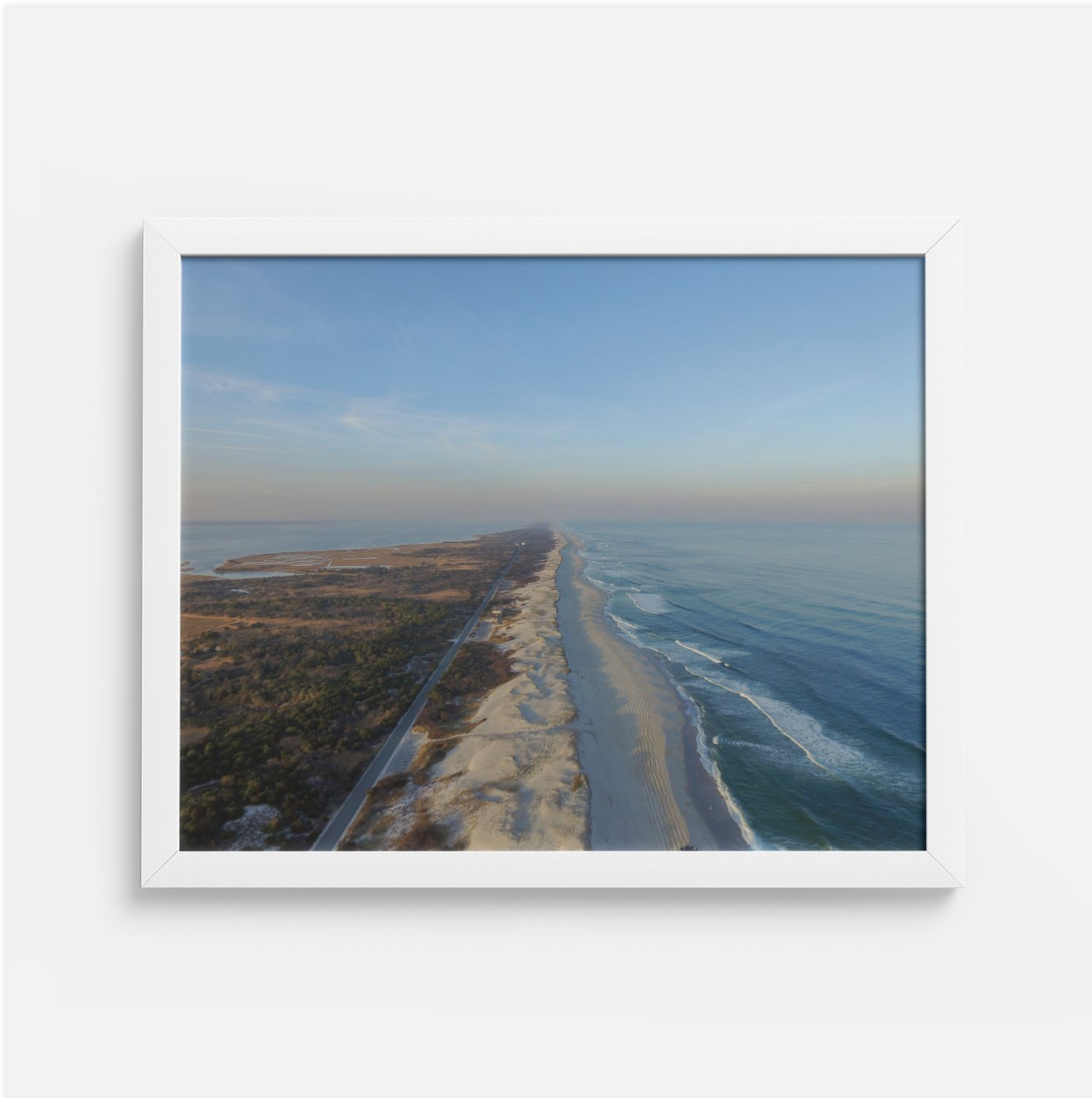 Framed Print of Island Beach State Park
