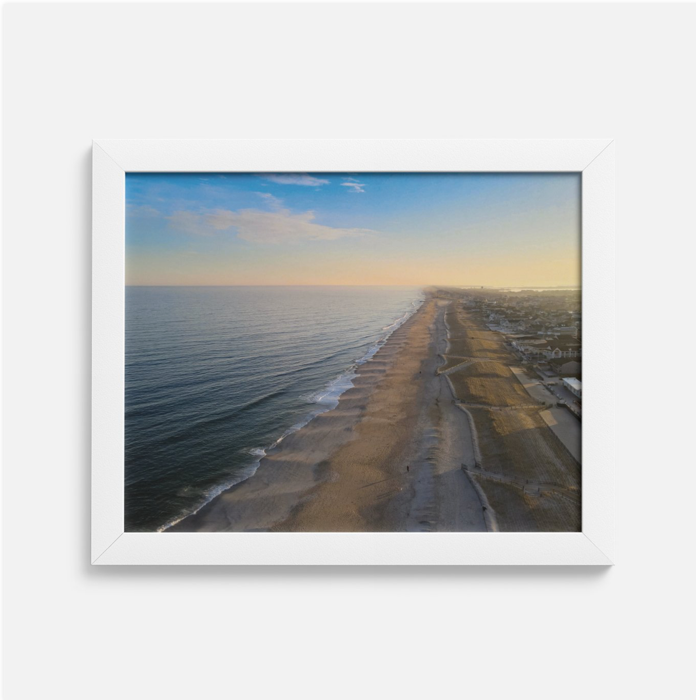 Framed Print of Point Pleasant Beach Near Sunset