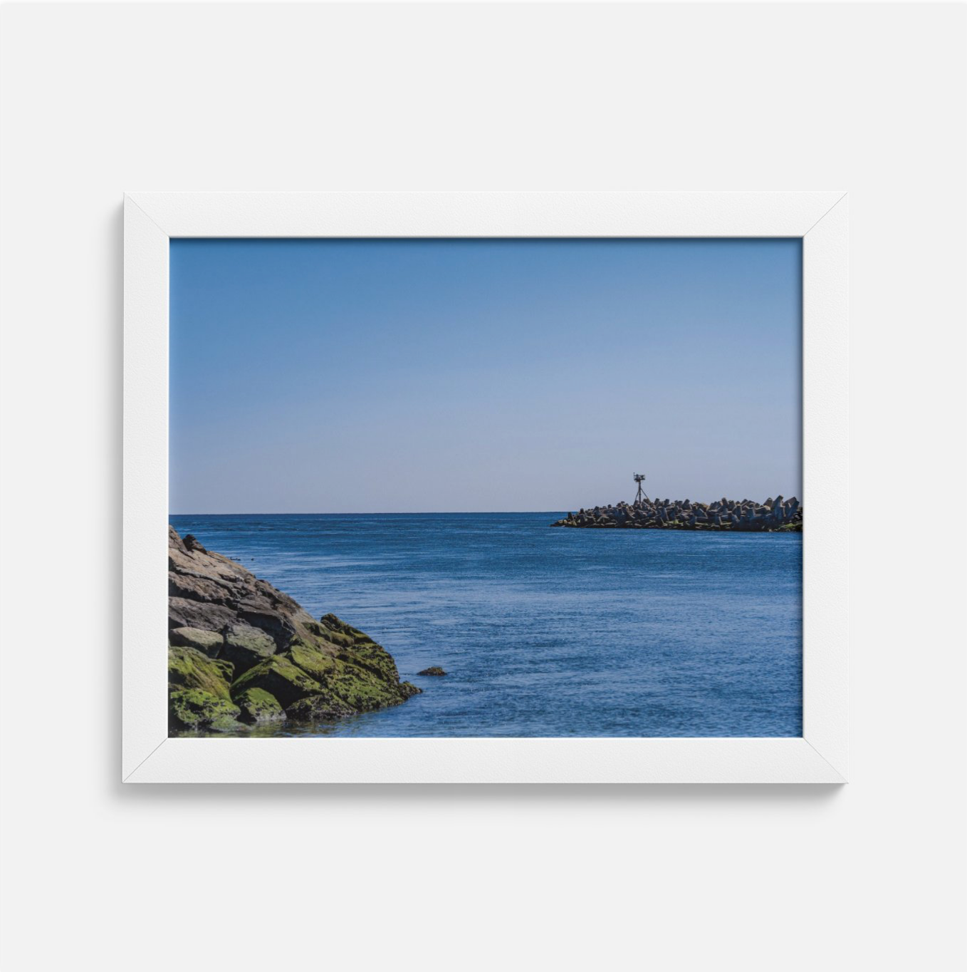 Framed Print of the Manasquan Inlet