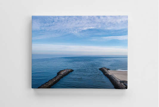 12 x 16 Canvas Wrap of the Manasquan Inlet