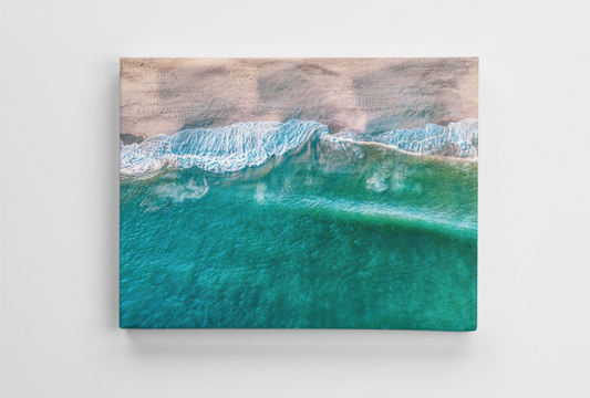 12 x 16 Canvas Wrap of Beautiful Jersey Shore Beaches